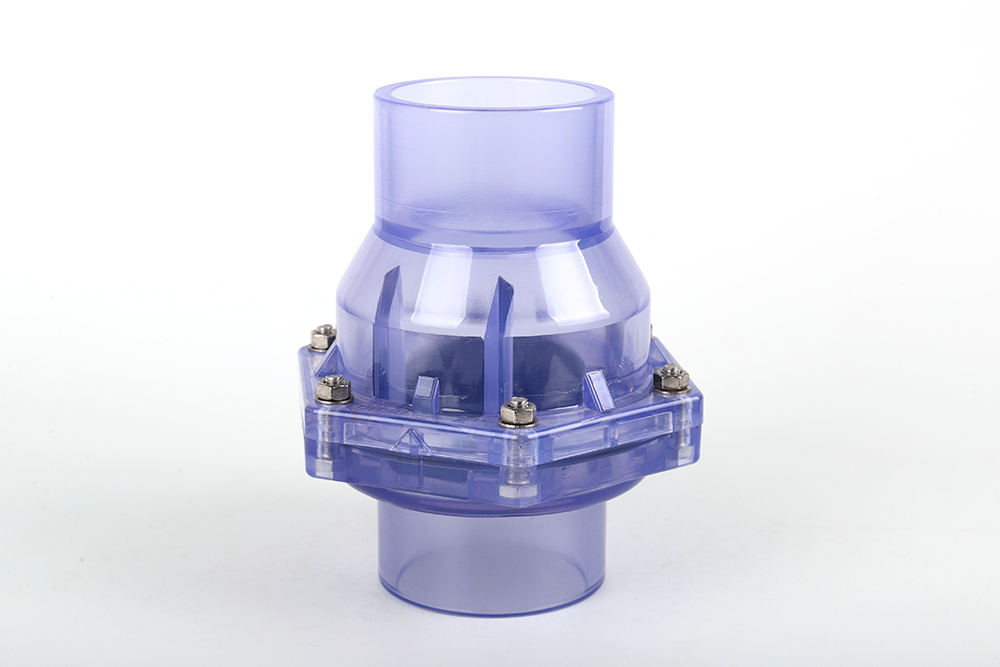 安平透明翻板式止回阀